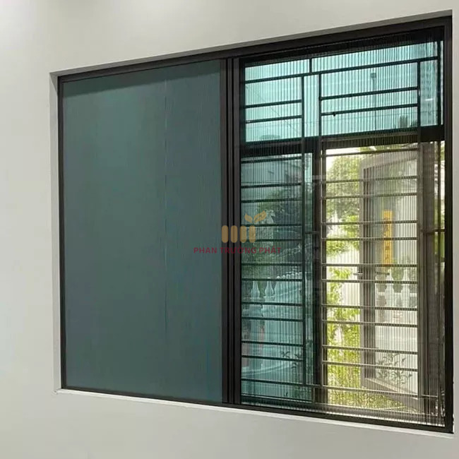 Rèm Tổ Ong Gắn Trên Kính Lùa Lên Hệ 32