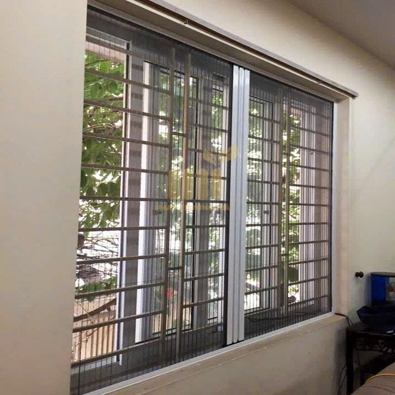Cửa Lưới Chống Muỗi Xếp 2 Cánh Cửa Sổ