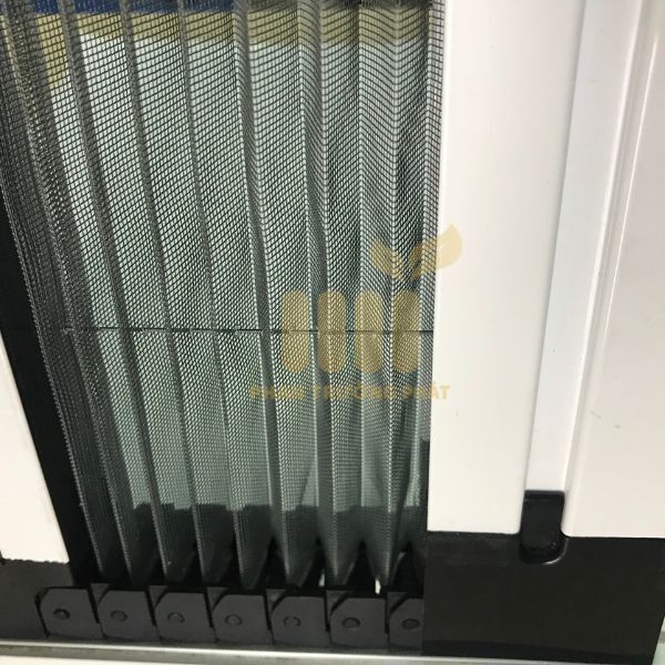 Cửa đi/sổ ray xích, lưới xếp hệ 40 [SILVER]